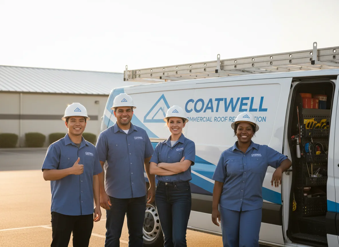 Commercial roof coating company in Dorena, OR